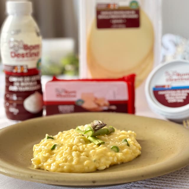 Risoto de Queijo BomPrato de Búfala